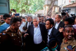 Sri Lanka opposition says ex-leader jailed to stop comeback