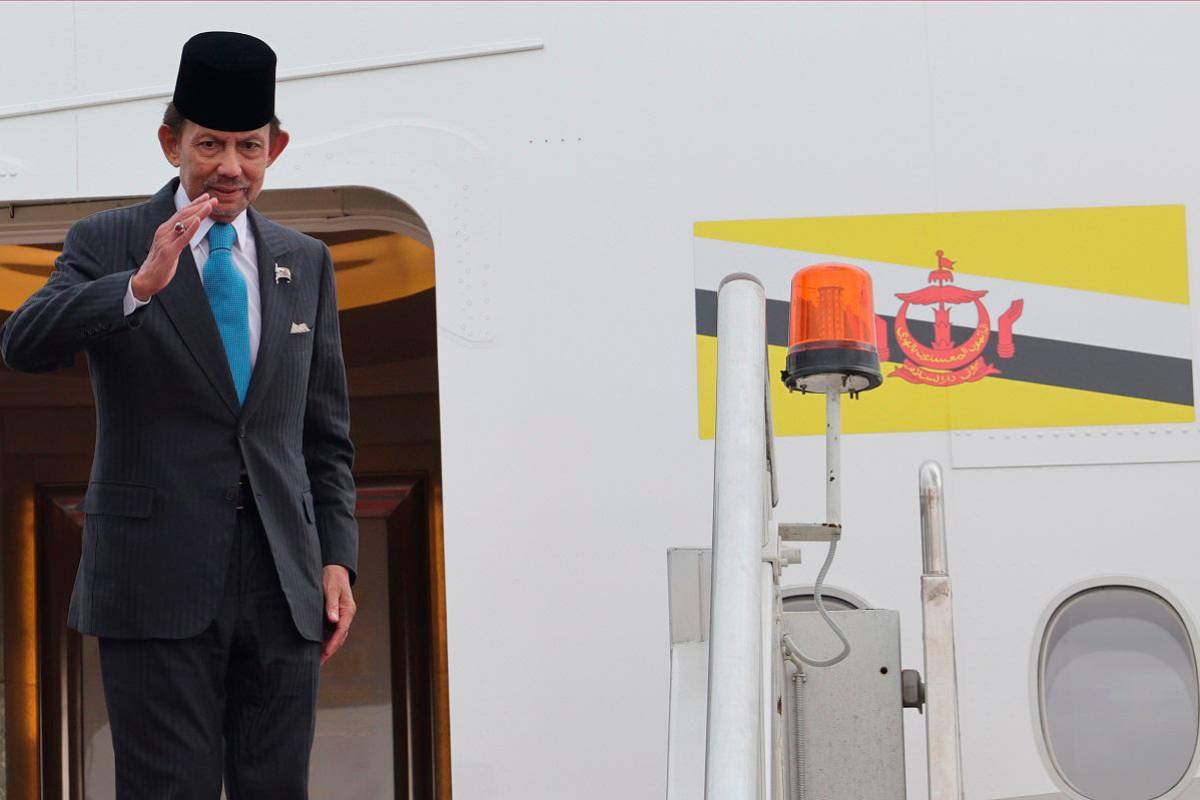 Sultan Brunei berangkat pulang selepas akhiri lawatan negara