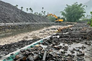 Taiwan torrential rain kills four, triggers floods and landslides
