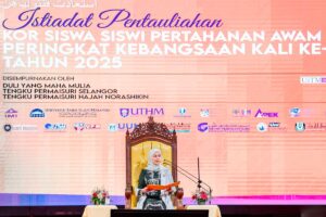 Tengku Permaisuri selangor sempurnakan istiadat pentauliahan Kor SISPA