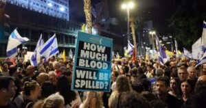 Tens of thousands of Israelis protest for end to Gaza war