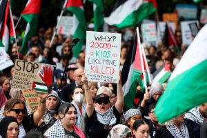 Thousands join pro-Palestinian rallies across Australia amid diplomatic tensions