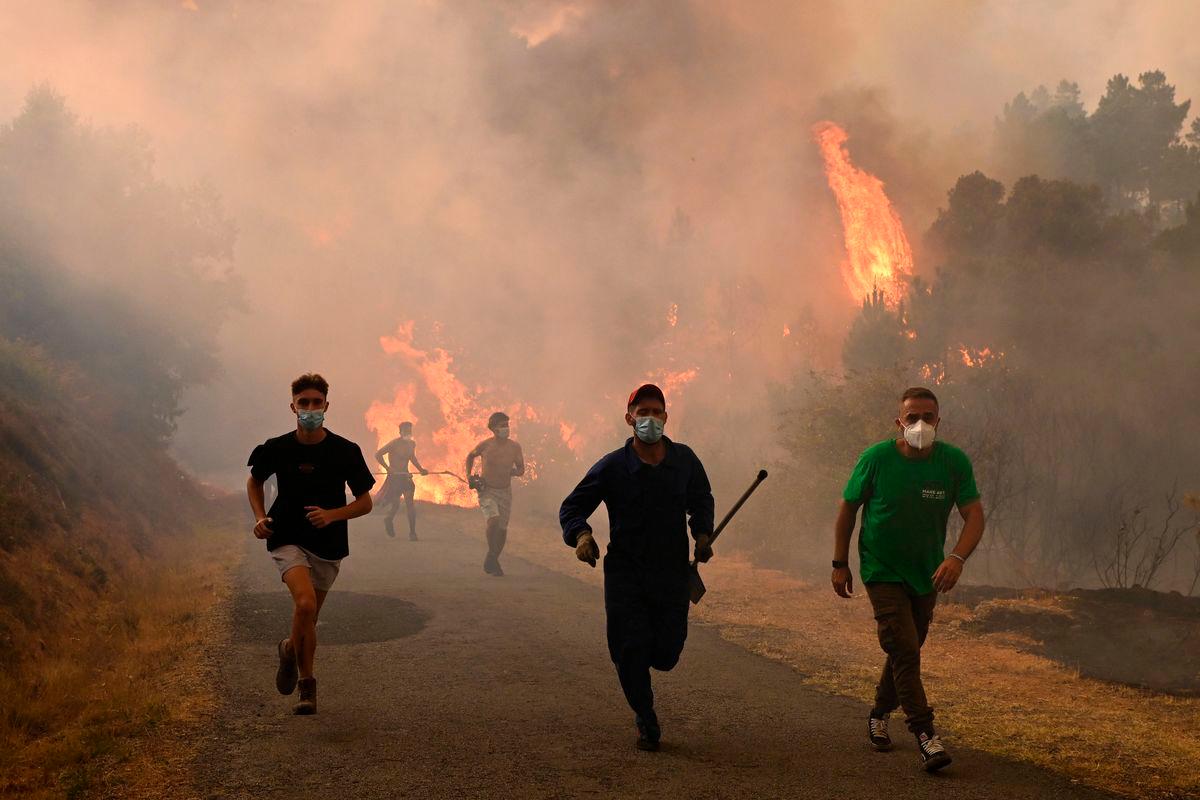 Three killed in European wildfires as heatwave intensifies
