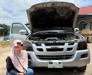 Tipu nombor pendaftaran untuk beli diesel 