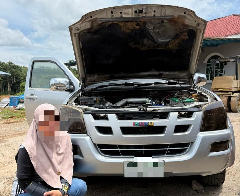 Tipu nombor pendaftaran untuk beli diesel 