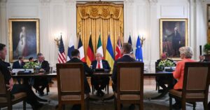 Trump floats Ukraine security pledges in White House talks with Zelenskyy, EU