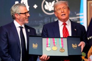 Trump forms taskforce for 2028 Los Angeles Olympics prep