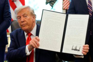 Trump orders crackdown on US flag burning raising free speech concerns