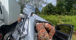 Two dead, five injured in East-West Highway crash