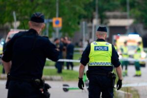 Two wounded in shooting near mosque in Sweden