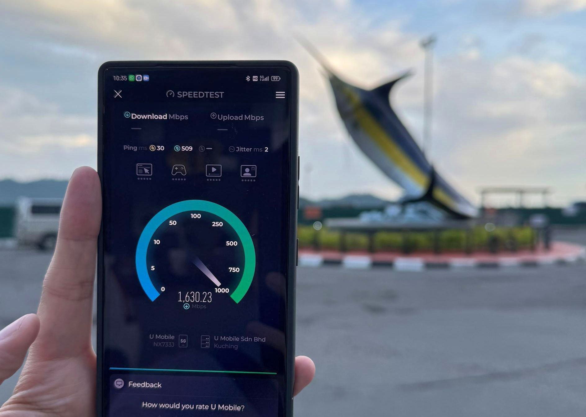 U Mobile turns on ULTRA5G network in Kota Kinabalu, Sabah