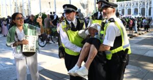 UK arrests 365 backing banned pro-Palestine group