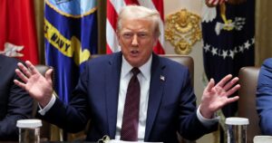US Treasury yields, dollar fall as Trump strikes at Federal Reserve