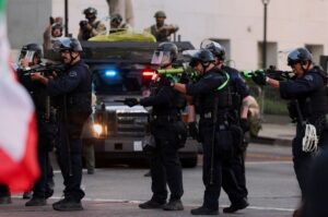 US appeals court keeps bar on Los Angeles federal immigration arrests