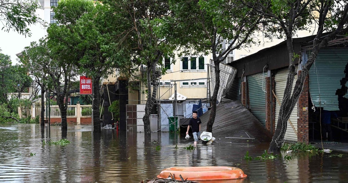 Vietnam battles floods, blackouts after Typhoon Kajiki kills three