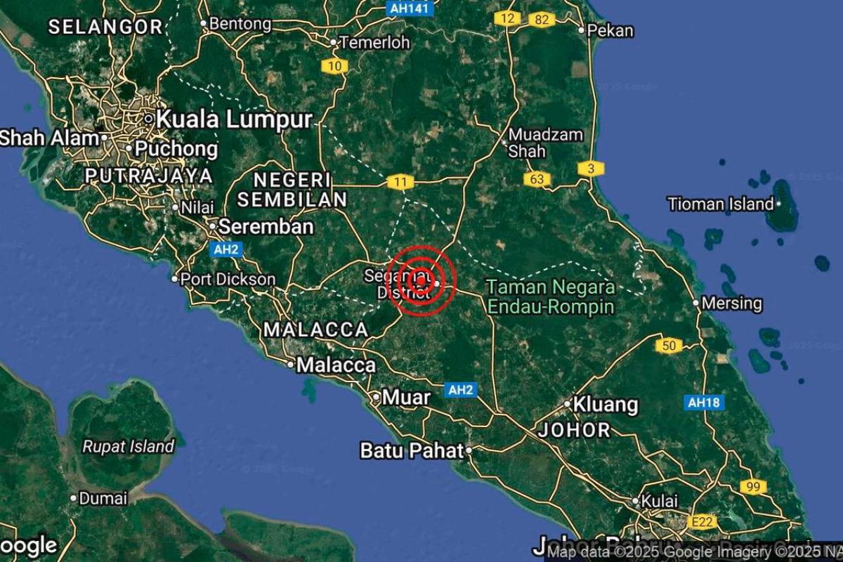 Weak earthquake hits Segamat, Johor government advises caution