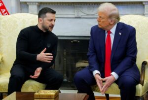 Zelenskiy says he discussed Russia sanctions, drone deal with Trump