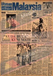 ‘Kuda Buta’ dijatuhi hukuman mati
