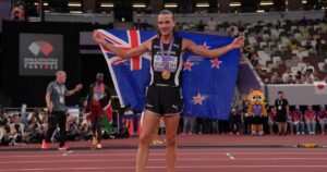 'Stoked' Beamish stuns tearful El Bakkali for world steeplechase gold