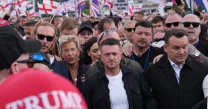 110,000 turn out for far-right rally in London