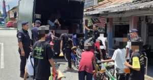 16 teens held in Johor Bahru ‘basikal lajak’ op