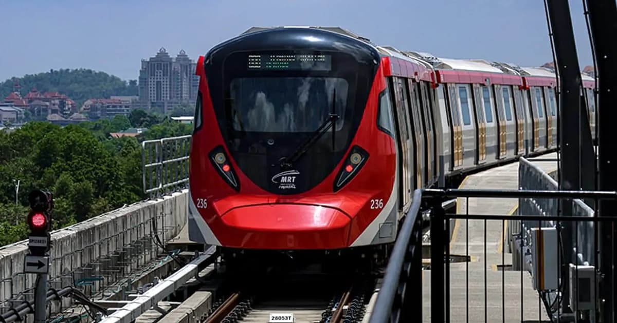 6 Putrajaya MRT Line stations closed