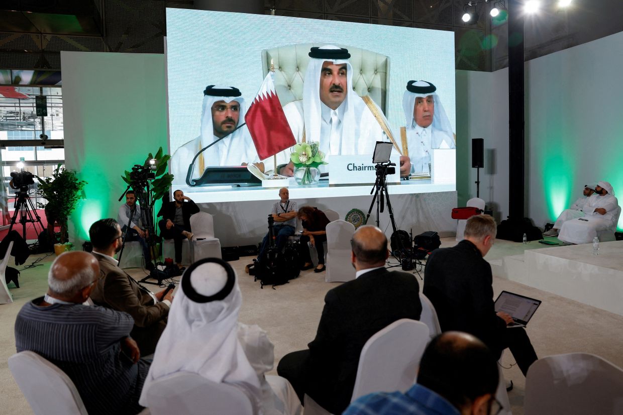 A summit of all talk and no real action in Qatar