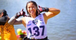 Aaliyah makes a splash with historic top 10 finish at World C'ships