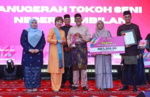 Ahmadrashidi dianugerahkan Tokoh Seni Negeri Sembilan