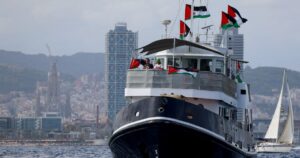 Aid flotilla with Greta Thunberg sets sail for Gaza