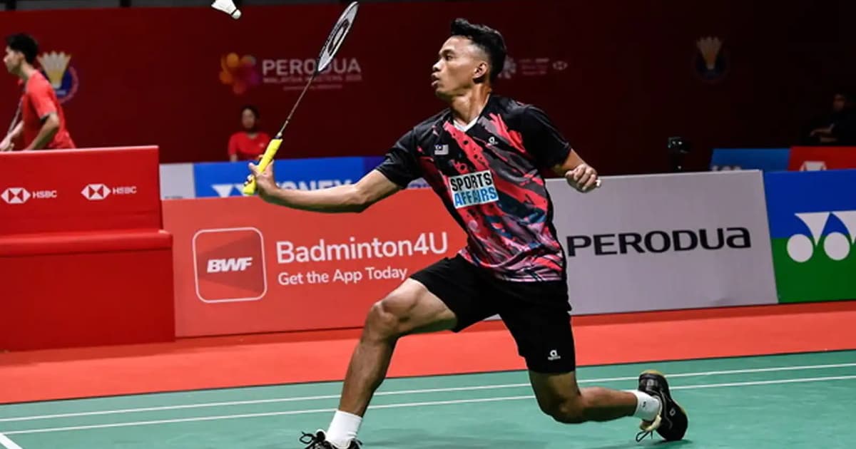 Aidil stuns Taiwanese rival to enter HK Open last 16