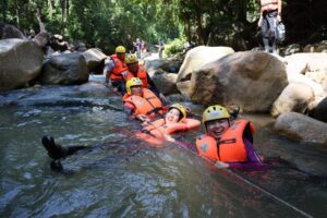 Alat bakar mudah alih kedua dipasang di lokasi gas bocor