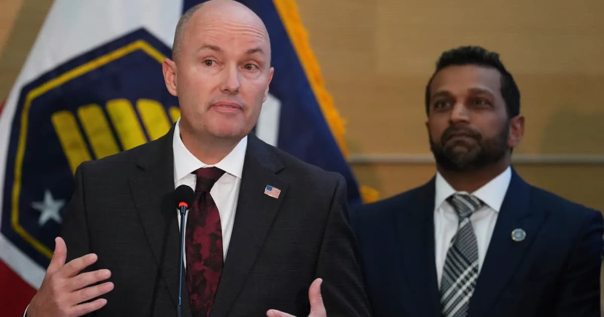 Alleged Kirk killer had leftist beliefs, says Utah governor