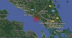 Another minor quake hits Johor