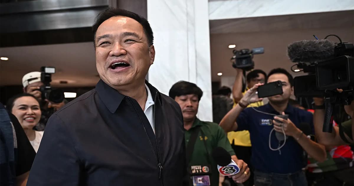 Anutin Charnvirakul elected Thai PM