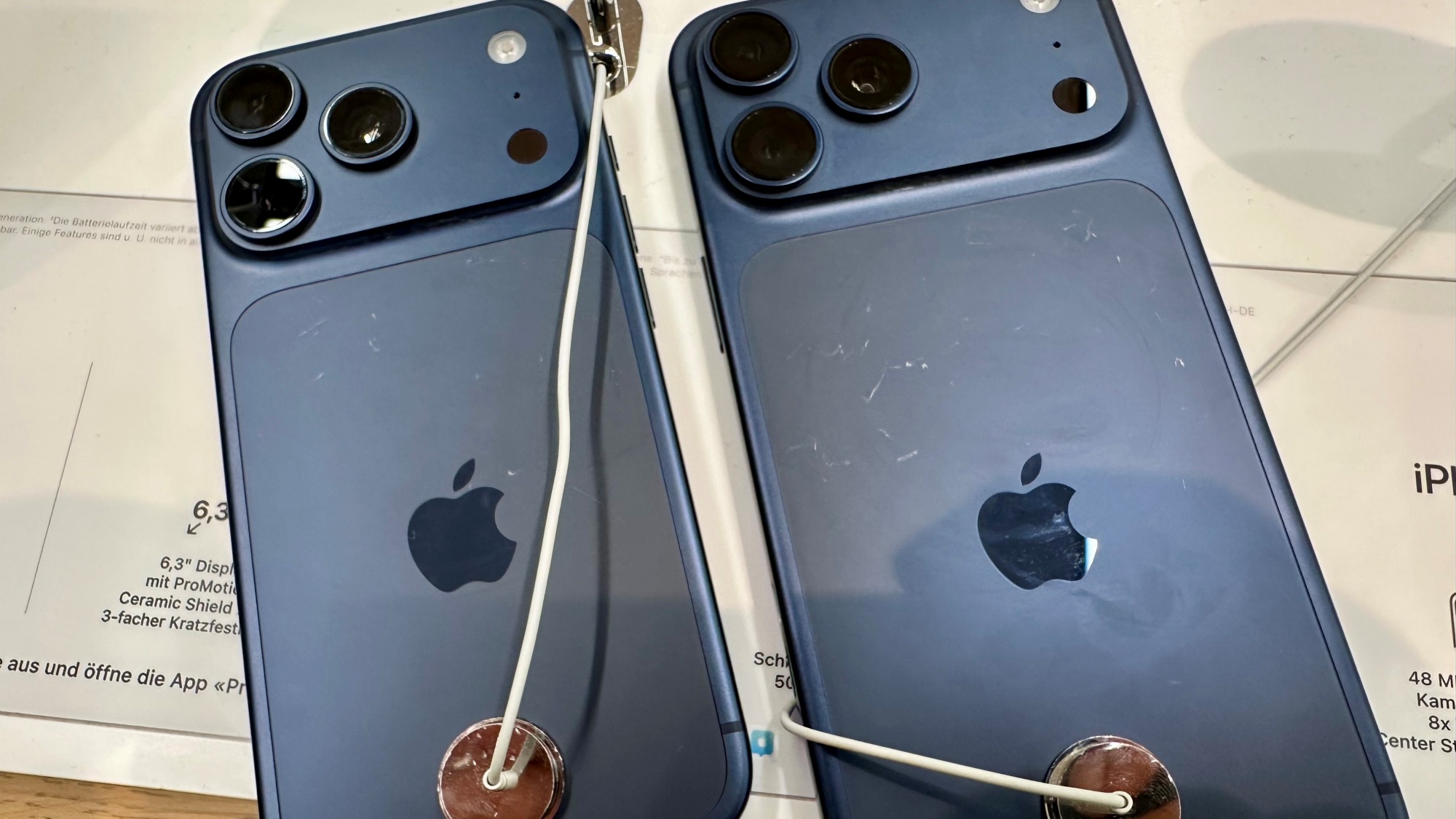 iPhone 17 Demo Unit Scratch