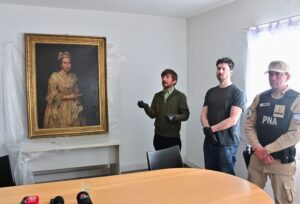Argentina investigates daughter of former Nazi official and her husband over stolen painting
