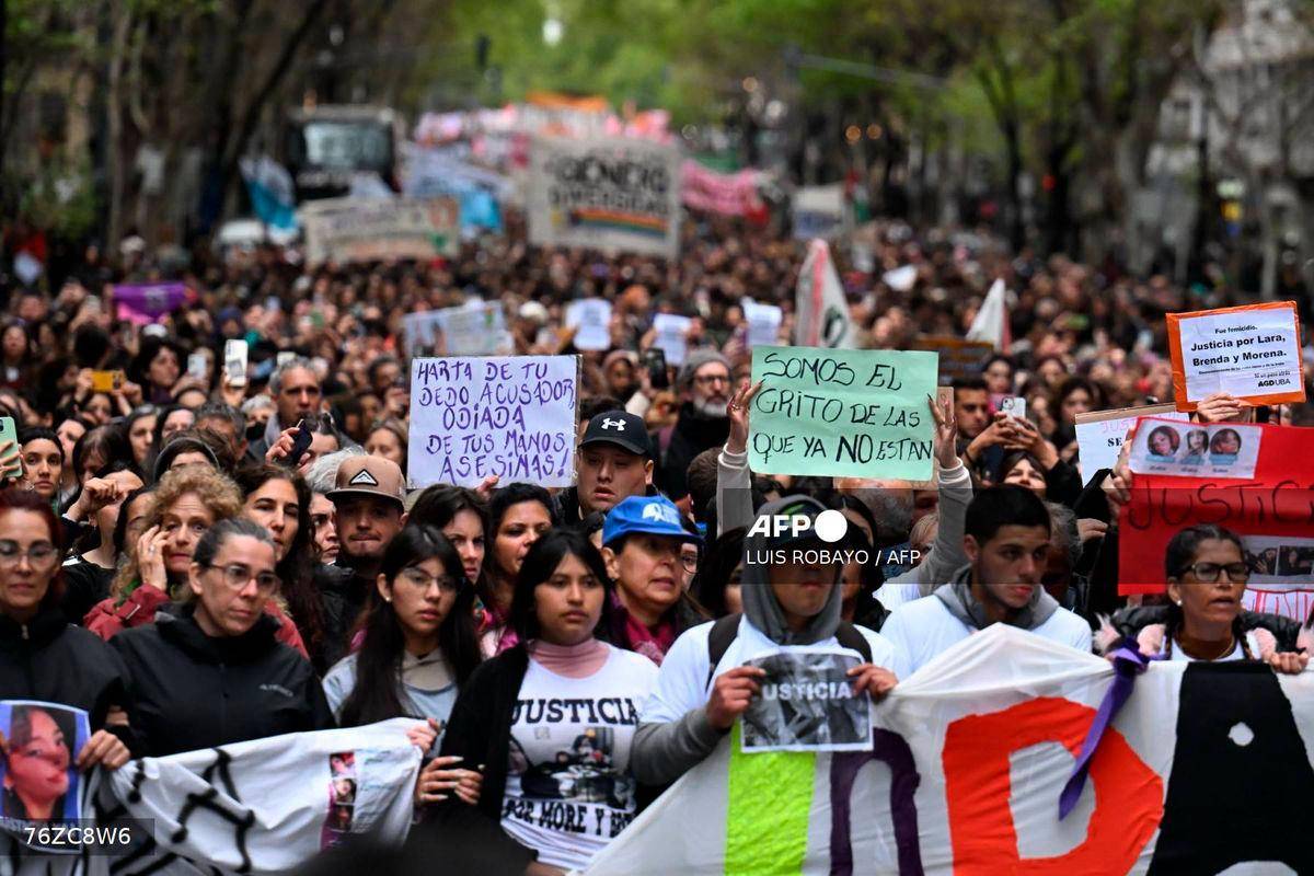 Argentina protests demand justice for live-streamed femicide victims