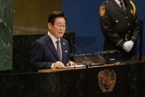 At UN, South Korean leader vows to reduce tensions with North Korea
