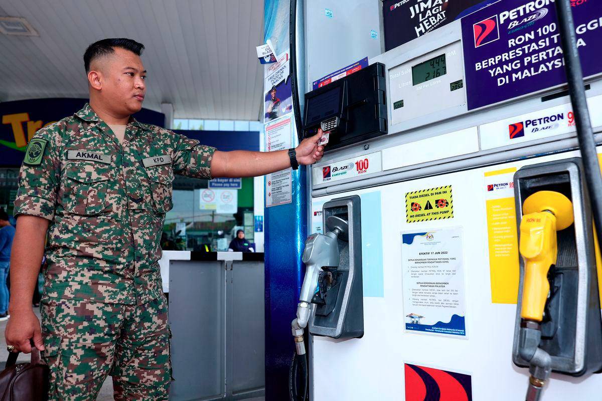 BUDI95 petrol subsidy rolls out smoothly for military and police nationwide