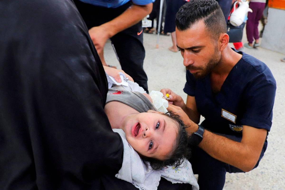 Babies in Gaza City incubators at risk as Israeli assault intensifies, UNICEF says