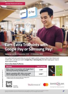 Bank Islam Kini Disokong Google Wallet dan Samsung Wallet