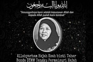 Bonda Tengku Permaisuri Selangor meninggal dunia pada usia 82 tahun