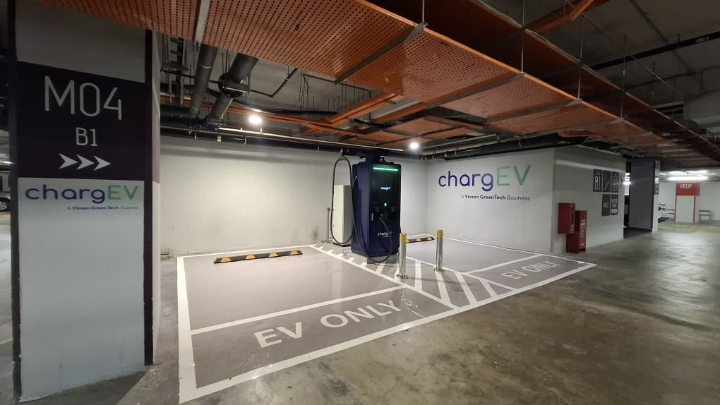 ChargEV adds 240kW DC charger at Quayside Mall Gamuda Kemuning