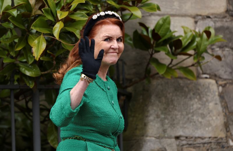 Charities end links with 'Fergie', UK's Duchess of York, over Epstein email
