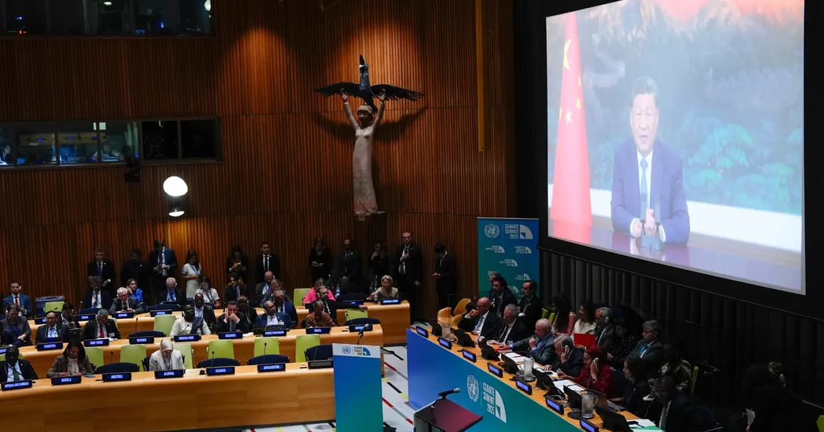 China unveils steady but restrained climate goals