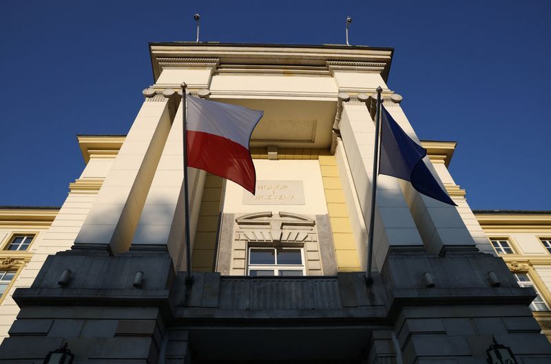 Drone-like object struck a residential building in eastern Poland, mayor says