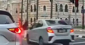 E-hailing driver charged with running red light, nearly hitting pedestrian