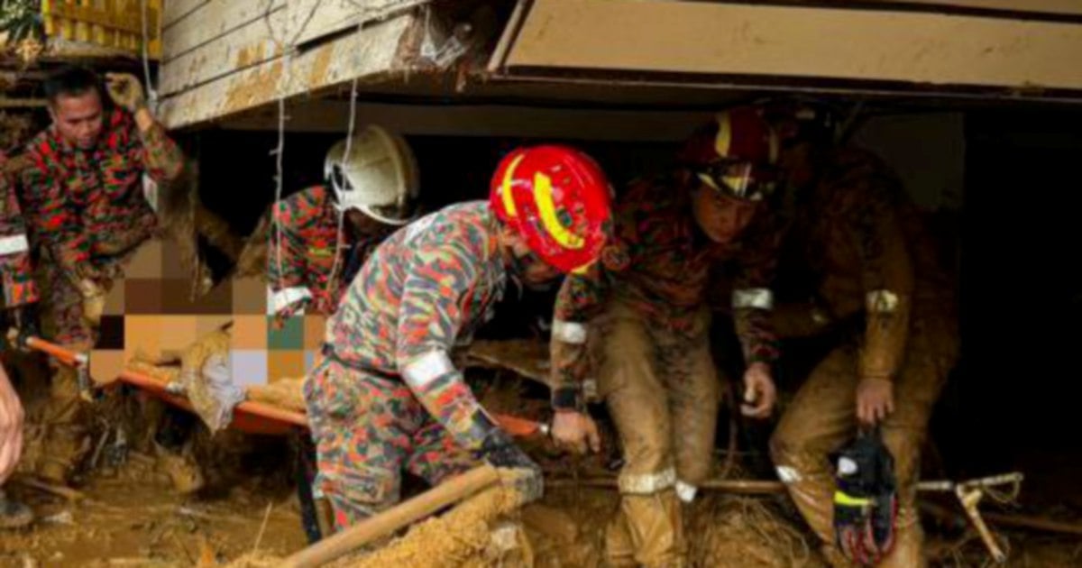 Elderly man found dead in Penampang landslide