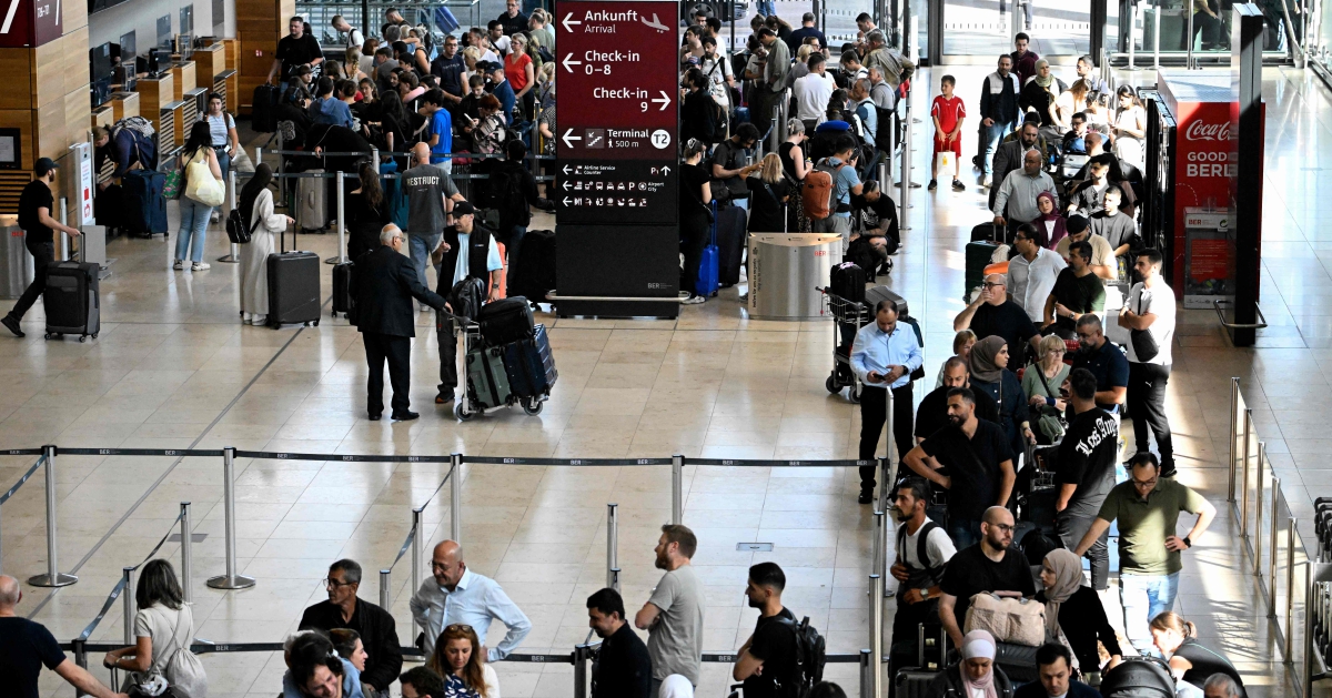 European airports struggle to fix check-in glitch after cyberattack